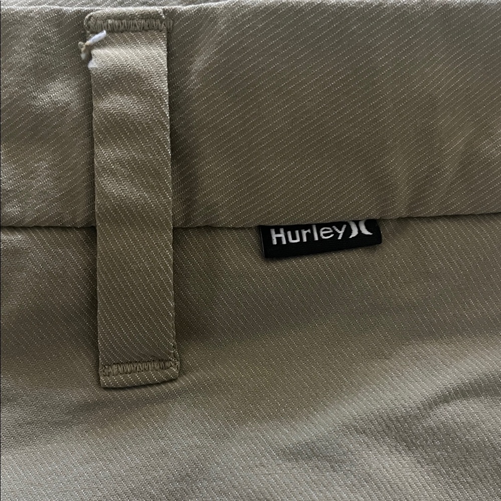 Hurley Men's Casual Khaki Performance Shorts 36 - Picture 3 of 8
